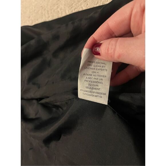 Vince ‘Paper’ Leather Jacket - Picture 14 of 14